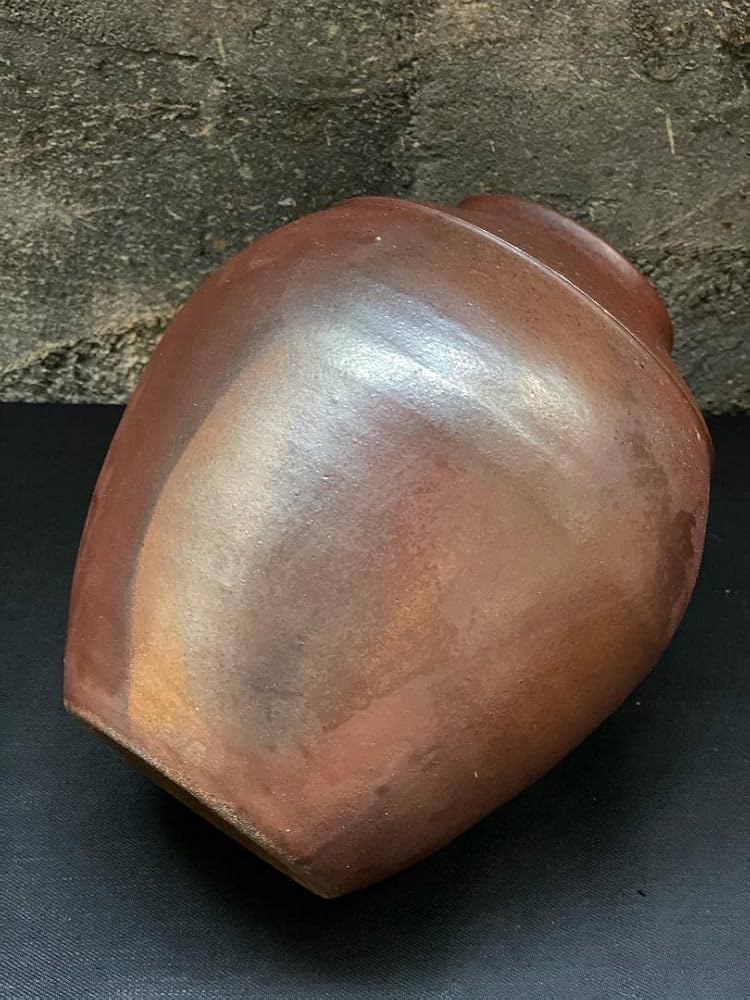 花瓶●丹波【清水美和雄作】丹羽の壺 一輪挿し 花器 作家物 桐共箱 時代物 骨董 花瓶○丹波【清水美和雄作】丹羽の壺 一輪挿し 花器 作家物 桐共